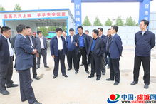 縣長(zhǎng)白超實(shí)地調(diào)研城建等重點(diǎn)項(xiàng)目建設(shè)